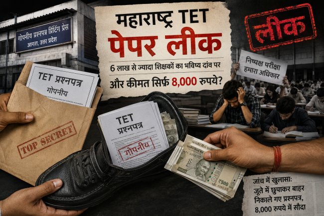 जब 8,000 रुपये में बिकने लगे भविष्य: महाराष्ट्र TET पेपर लीक ने भारतीय परीक्षा व्यवस्था की सबसे कमजोर कड़ी उजागर कर दी