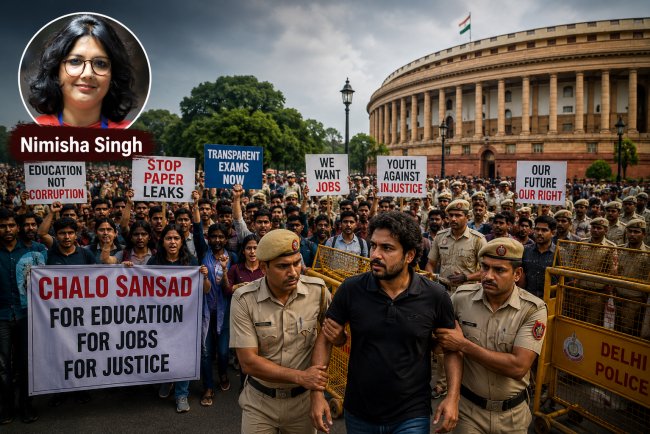 अभिजीत दिपके को हिरासत में लेने की खबर से मचा बवाल, 'चलो संसद' मार्च के बीच सरकार पर उठे बड़े सवाल
