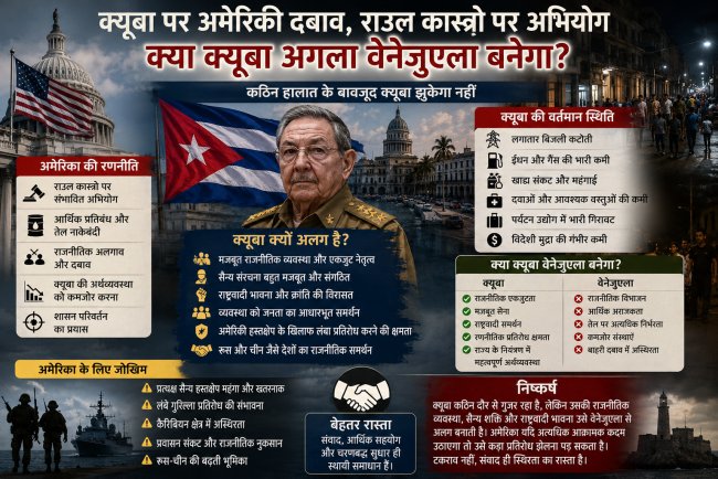 क्यूबा पर अमेरिकी दबाव: क्या वॉशिंगटन एक और भू-राजनीतिक गलती करने जा रहा है?