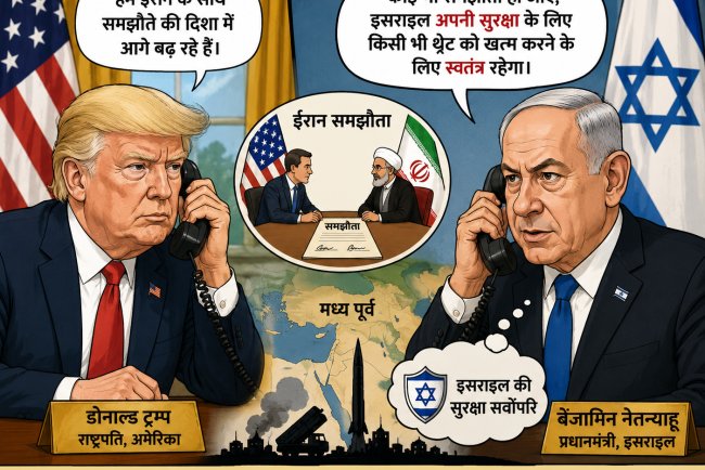 ईरान पर कोई समझौता नहीं, इसराइल अपनी सुरक्षा के लिए स्वतंत्र: नेतन्याहू