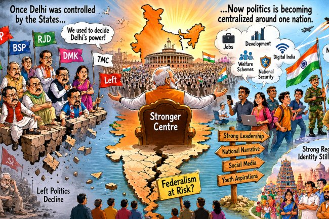 Why Are Regional Parties Declining in India? Is the Idea of Federalism Being Weakened?