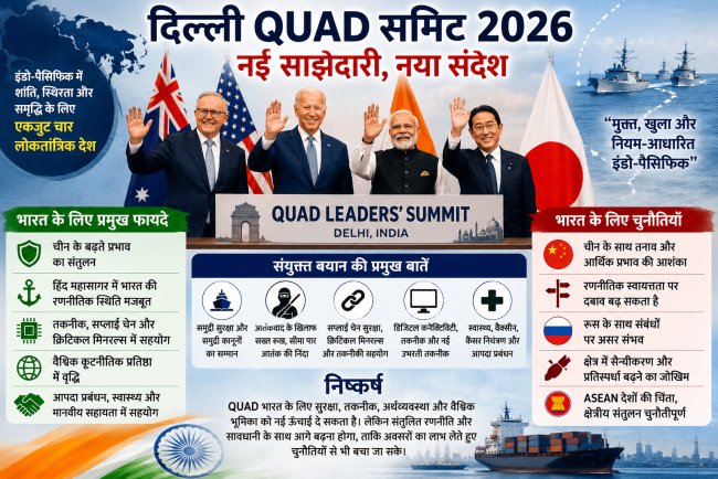QUAD Summit Delhi का पूरा सच: भारत सुपरपावर बनेगा या बढ़ेगा तनाव?