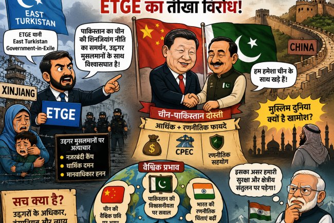 China-Pakistan गठबंधन पर नया तूफान! ETGE के बयान से बढ़ा अंतरराष्ट्रीय विवाद