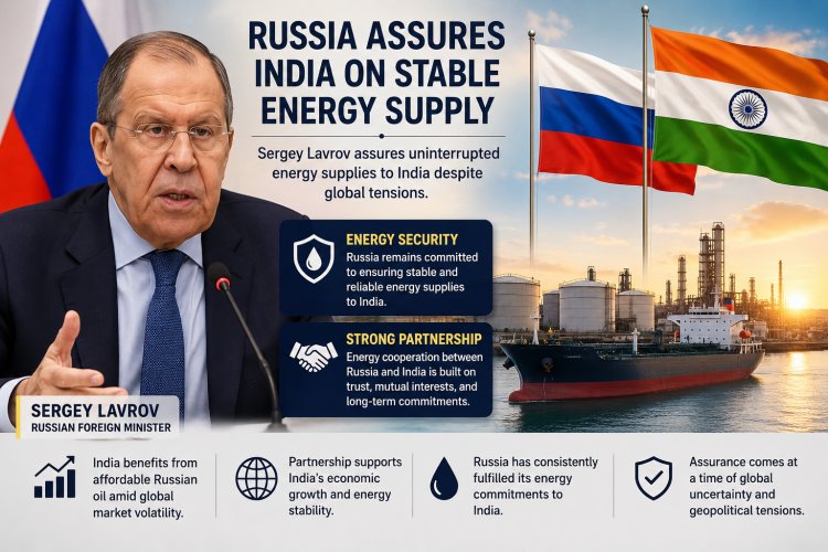 Russia Will Ensure India’s Energy Security Amid Global Crisis: Sergey Lavrov