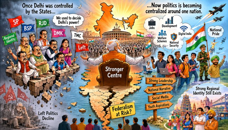 Why Are Regional Parties Declining in India? Is the Idea of Federalism Being Weakened?