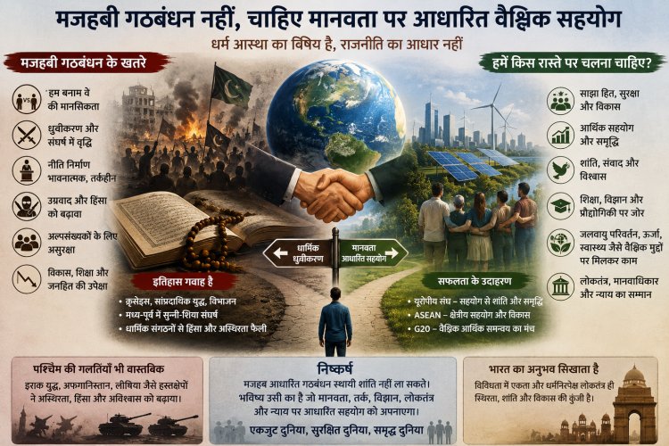 मजहबी गठबंधन: मानवता के लिए घातक स्थिति, जब विश्व एक नए धार्मिक ध्रुवीकरण की ओर बढ़ रहा है