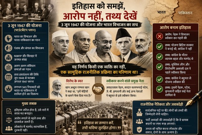 "क्या नेहरू सचमुच गद्दार थे? 3 जून 1947 की योजना का पूरा सच जो शायद आपको नहीं बताया गया