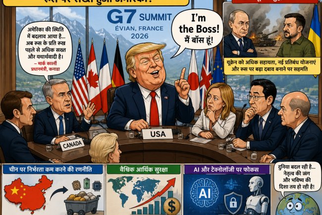 "मैं बॉस हूं"— ट्रंप के इस बयान ने G7 में मचा दिया भूचाल, जानिए पूरा मामला