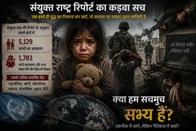 दुनिया की सबसे शर्मनाक खबर, जिस पर दुनिया उतनी शर्मिंदा नहीं है