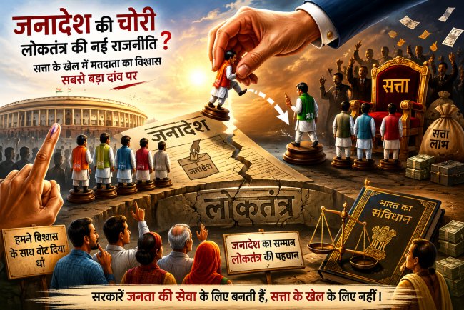लोकसभा का गणित, सत्ता का लालच, जनादेश की नीलामी- भारत की नयी राजनीति