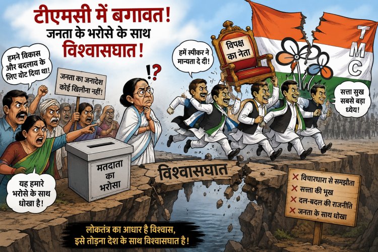 पार्टियों में बगावत! विचारधारा को तिलांजलि, या सत्ता की भूख ने मतदाता के भरोसे को तोड़ दिया? बंगाल की राजनीति में भूचाल