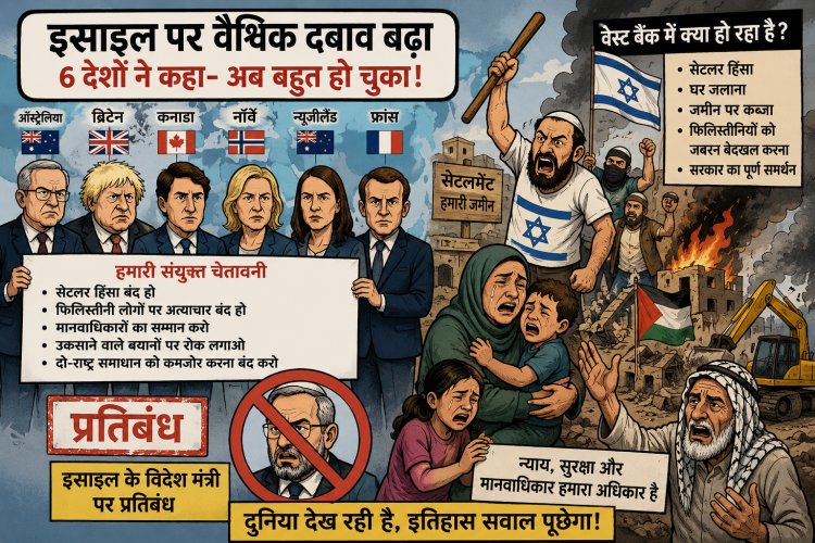 इस्राइल के लिए खतरे की घंटी! मित्र देशों ने लगाए प्रतिबंध, उठे मानवाधिकारों पर गंभीर सवाल