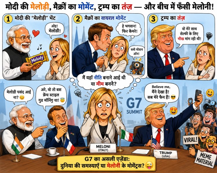 मोदी की मेलोडी, मैक्रों का मोमेंट, ट्रम्प का तंज़-विश्व राजनीति की नई सुपरस्टार मेलोनी यूनिवर्स का नया सीज़न