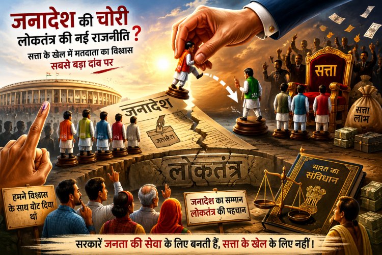 लोकसभा का गणित, सत्ता का लालच, जनादेश की नीलामी- भारत की नयी राजनीति