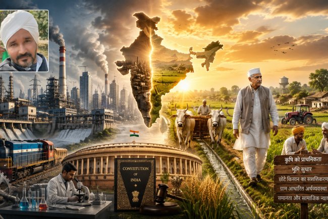 नेहरू मॉडल बनाम चौधरी चरण सिंह मॉडल: भारत की अर्थव्यवस्था पर दो विचारधाराओं की ऐतिहासिक बहस