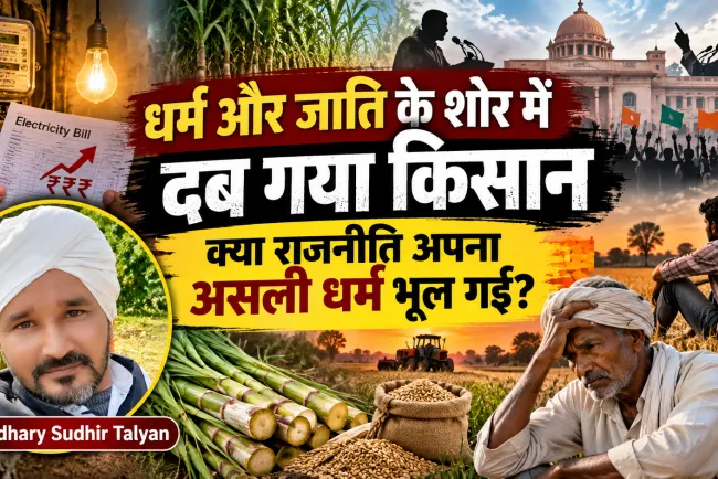 “किसान की कमर टूटी, बिजली महंगी हुई, युवा बेरोजगार रहा—राजनीति फिर भी ध्रुवीकरण में क्यों उलझी है?