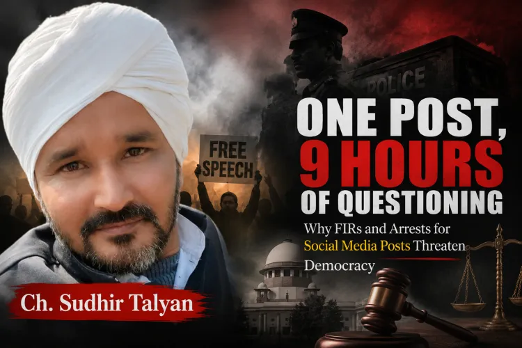 एक पोस्ट से इतनी घबराहट क्यों? विरोध की आवाज दबाकर सरकार आखिर हासिल क्या करना चाहती है?