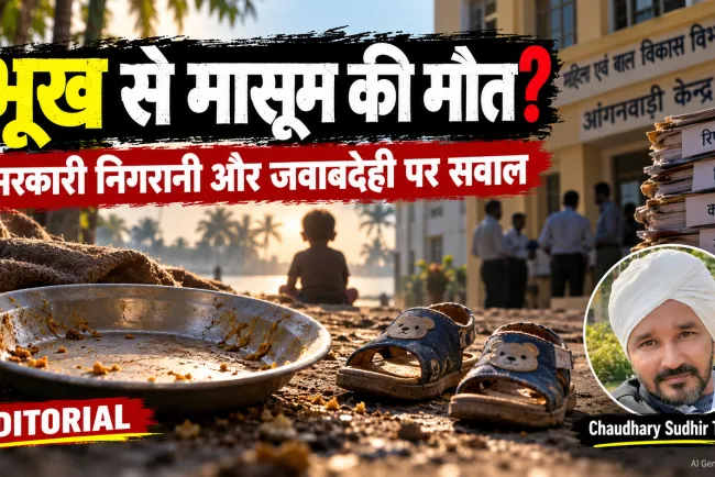 केरल में भूख से 2 साल के बच्चे की मौत: चार साल तक सरकारी निगरानी, फिर भी नहीं बची जान! कल्याणकारी शासन के दावों की खुली पोल