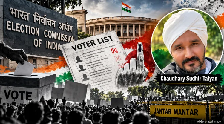 चुनाव आयोग कठघरे में: Rahul Gandhi सड़क पर, Neha Bora हिरासत में और Justice Bhuyan की संवैधानिक चेतावनी