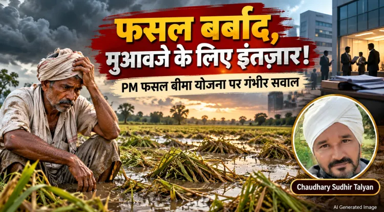 किसान की फसल बर्बाद, बीमा कंपनियों की मौज! सरकार और बीमा कंपनी की जवाबदेही शून्य
