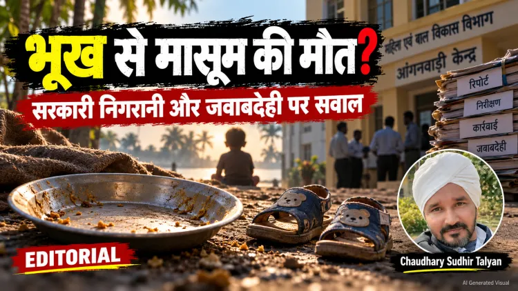 केरल में भूख से 2 साल के बच्चे की मौत: चार साल तक सरकारी निगरानी, फिर भी नहीं बची जान! कल्याणकारी शासन के दावों की खुली पोल
