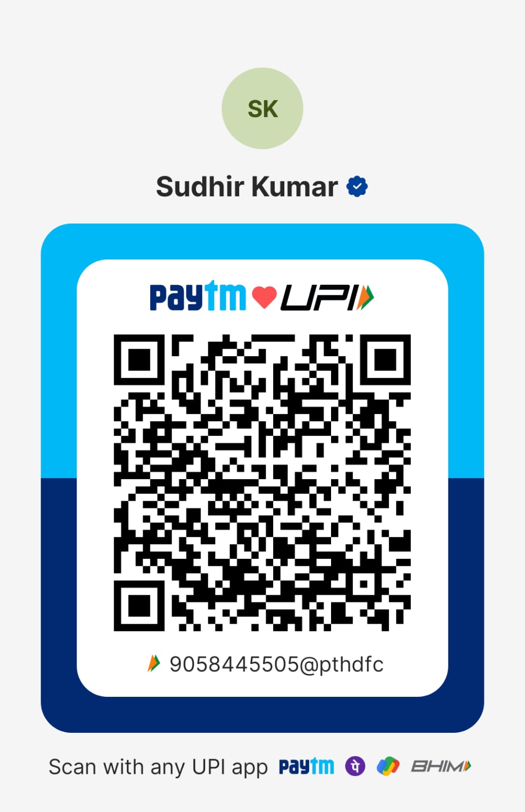 Scan to pay